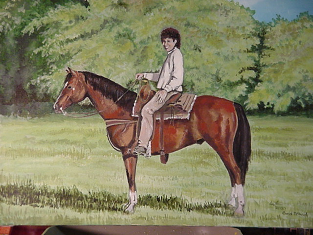 Carol and The Parade Horse